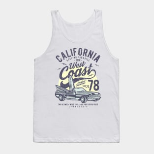 California Spring Paradise 1978 Vintage Tank Top